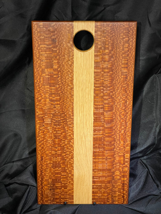 Lace Wood, White Oak Charcuterie Board  #1123066