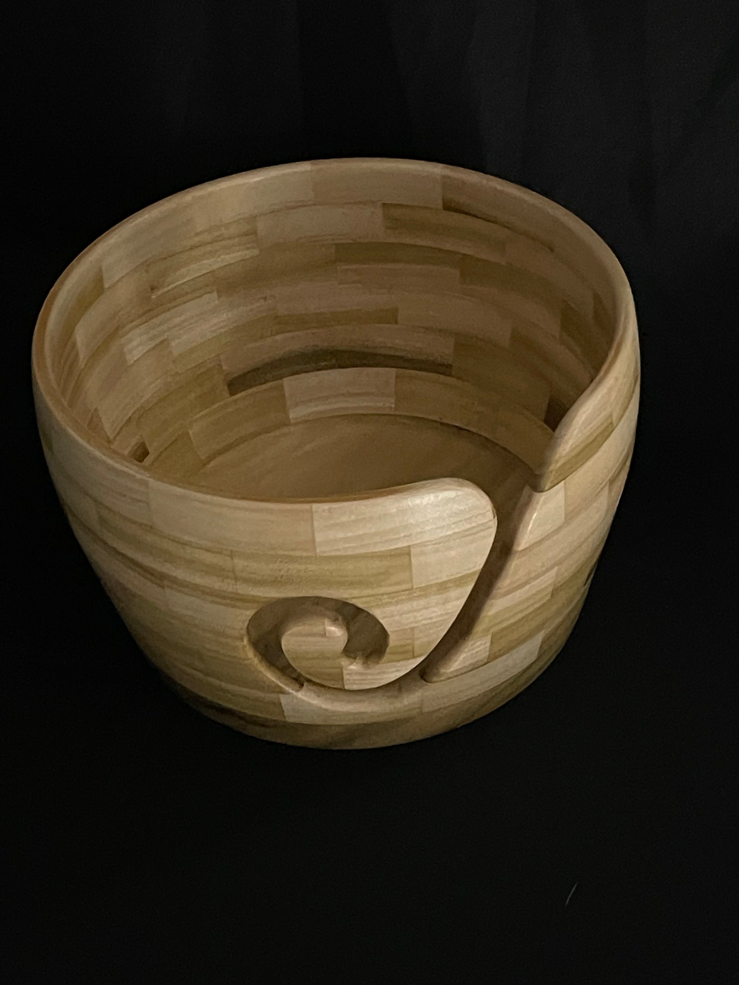 Large Poplar Yarn Bowl #0124007YB